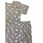 Newborn Grey & White Cloud Bodysuit & Leggings - Cuddlesome