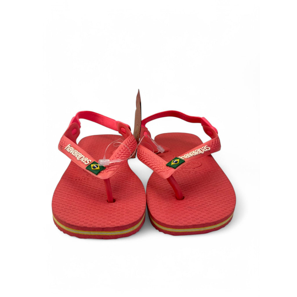 Size 23-24 - Coral Flip Flops - Havaianas