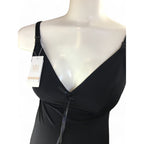 Small - Black Maternity & Nursing Nightie - Maternity Mommy Collection