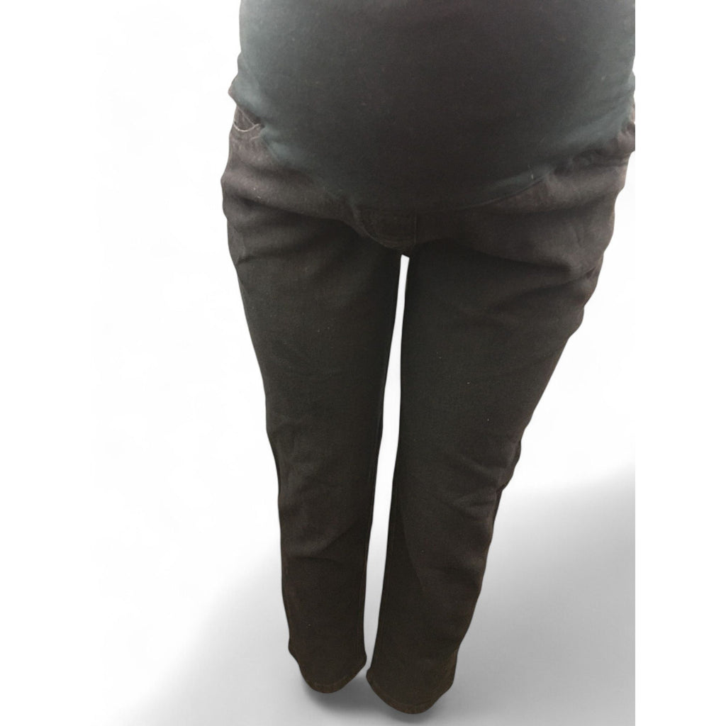 Size 38 - Black Faded Slim Fit Maternity Jeans - Cherry Melon