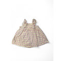 3-6M Pink & Yellow Frill Geometric Dress - Woolworths