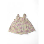 3-6M Pink & Yellow Frill Geometric Dress - Woolworths