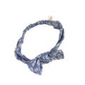 6-12M Light Blue & White Floral Bow Headband - Gap