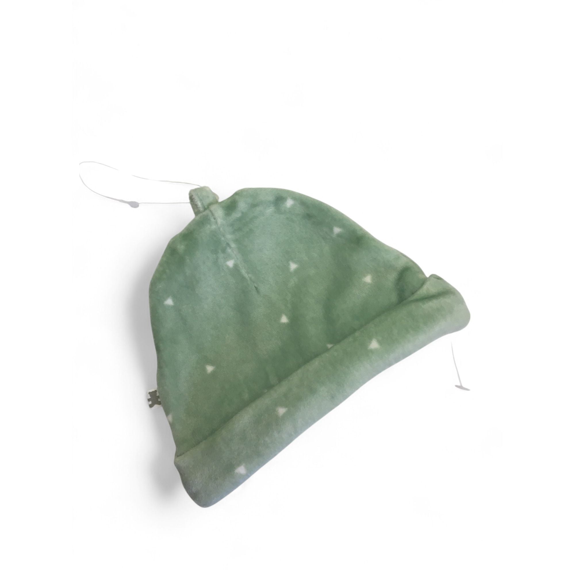 1-3M Mint Green Velour Beanie - Woolworths