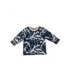 3-6M Navy & White Tie Dye Long Sleeve T Shirt - Ackermans