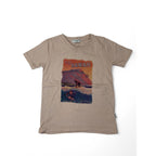 3-4Y Beige Hawaii T Shirt - Sticky Fudge
