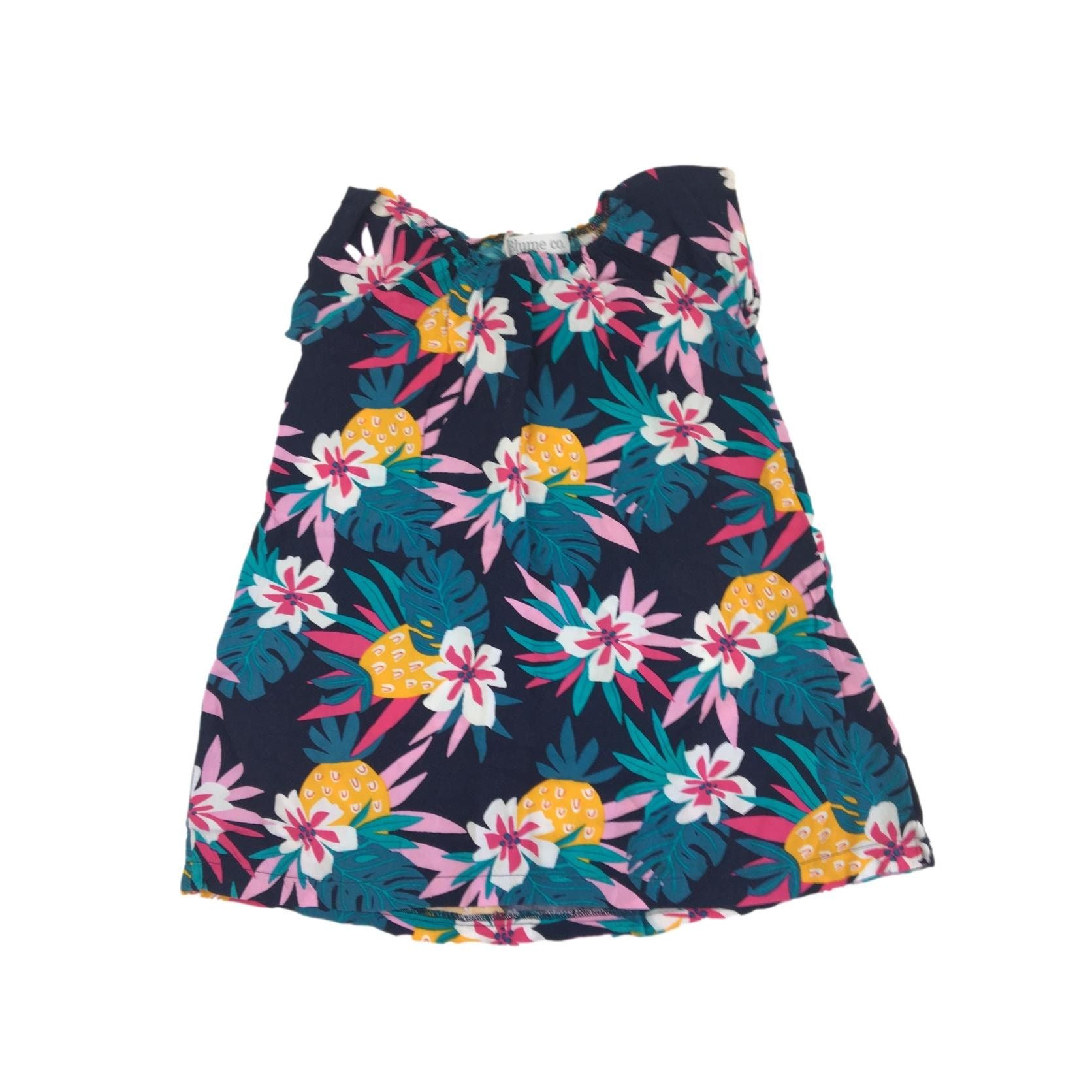 1-2Y Navy Floral Summer Dress - Blume Co.