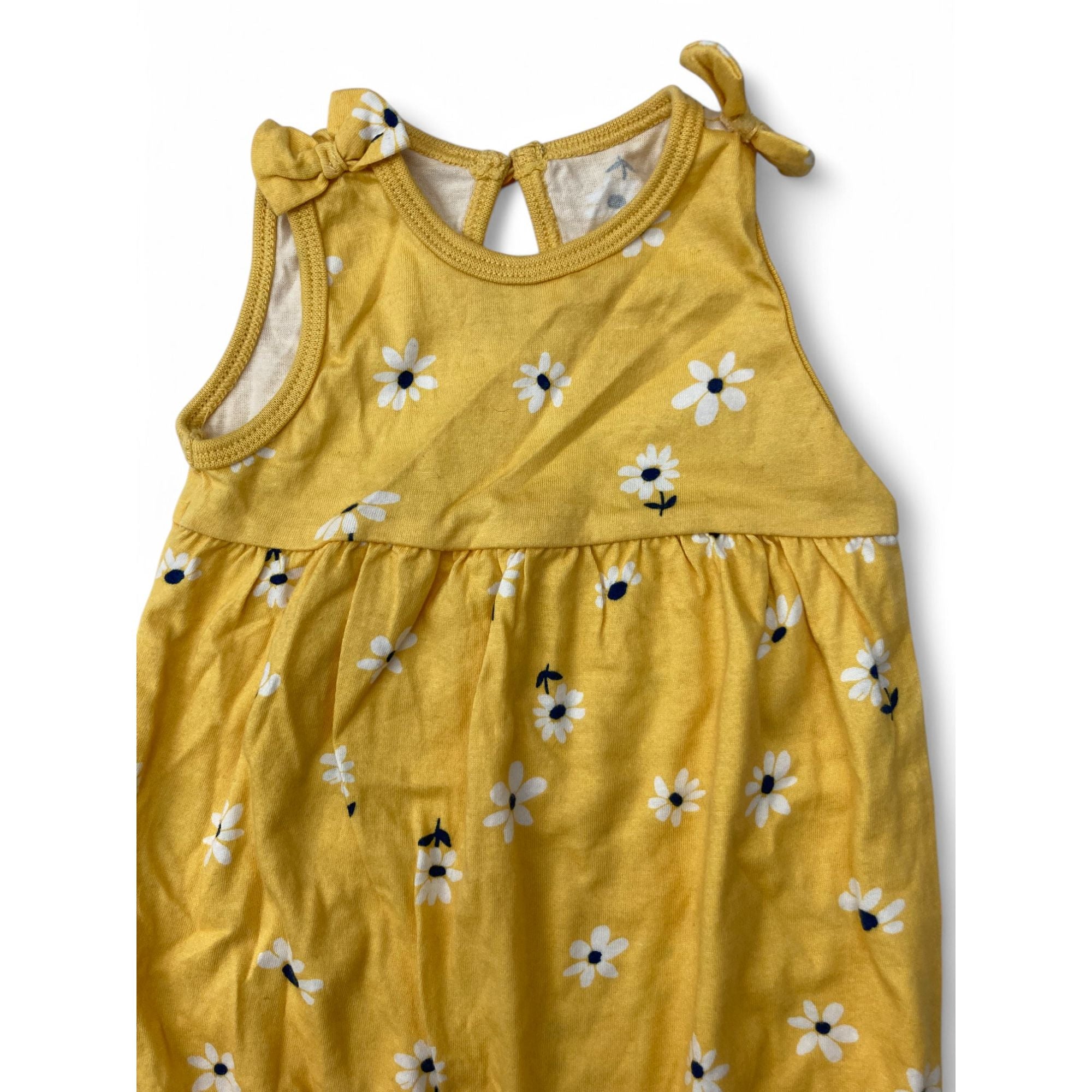 1-3M Yellow Daisy Romper - Woolworths