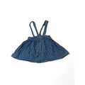6-12M Light Blue Dotted Suspender Denim Skirt - Woolworths