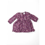 3-6M Lilac Viscose Tunic Dress - OneTwoThree