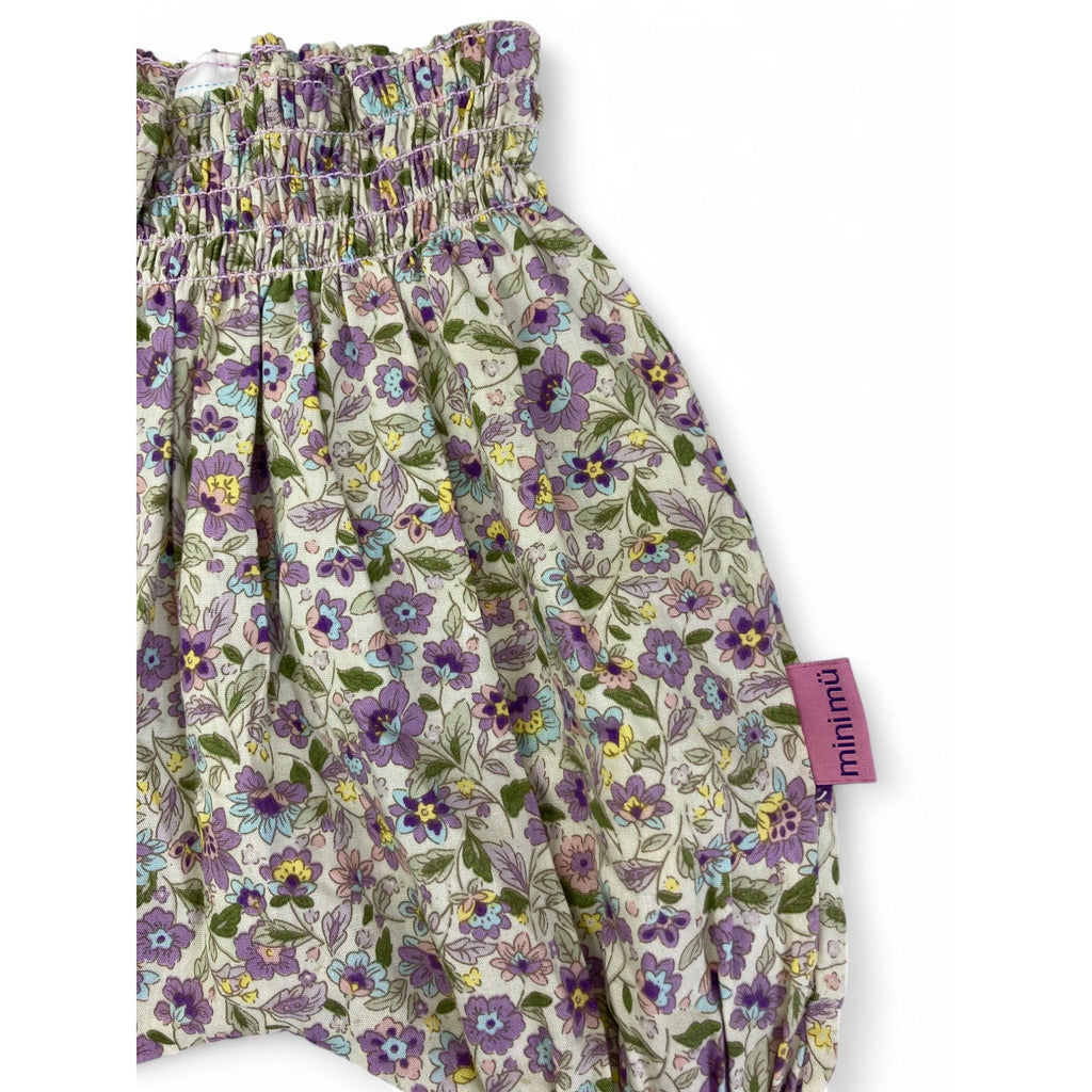 0-3M Pastel Floral Harem Pants - Mu & Me