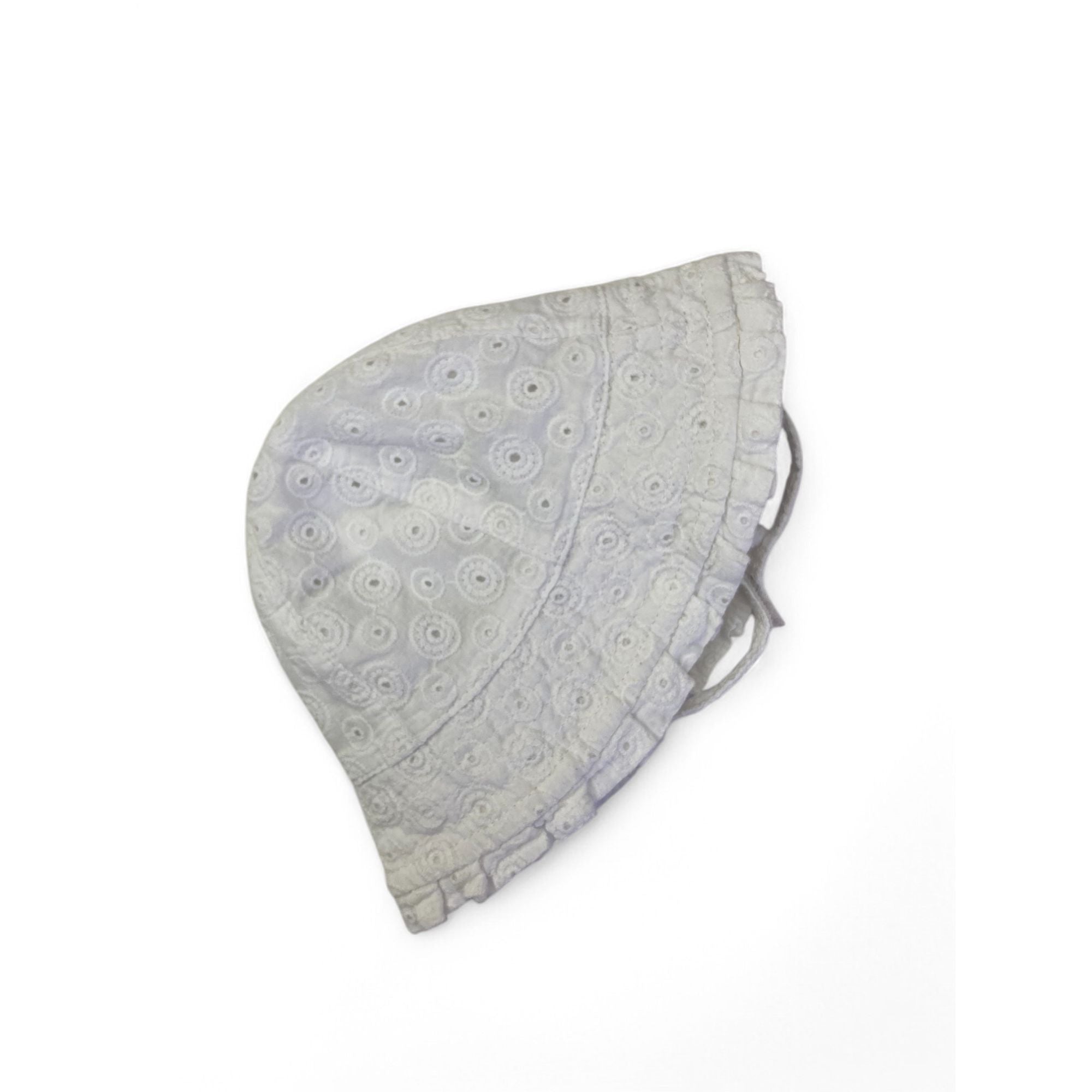 1-3M White Cotton Sun Hat - Woolworths