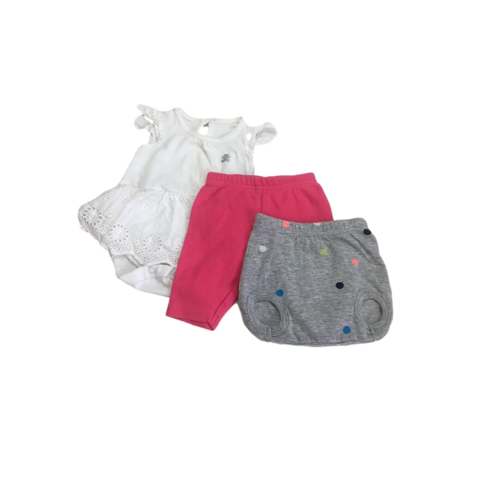Newborn Summer Girls 3-Piece Bundle