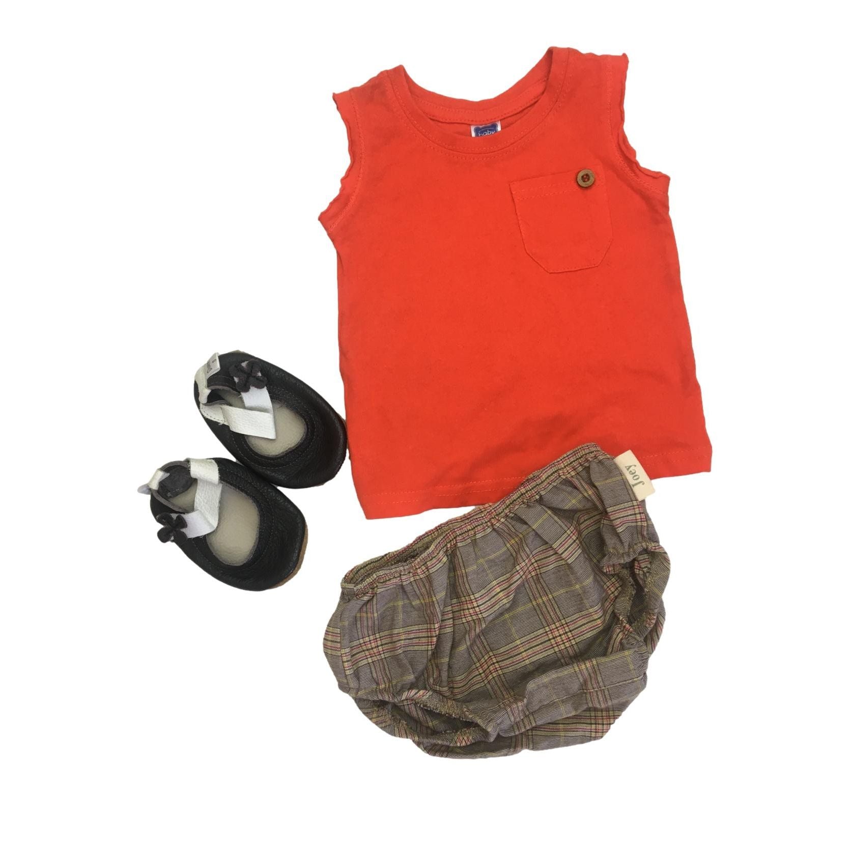 0-6M Girls Summer 3-Piece Bundle