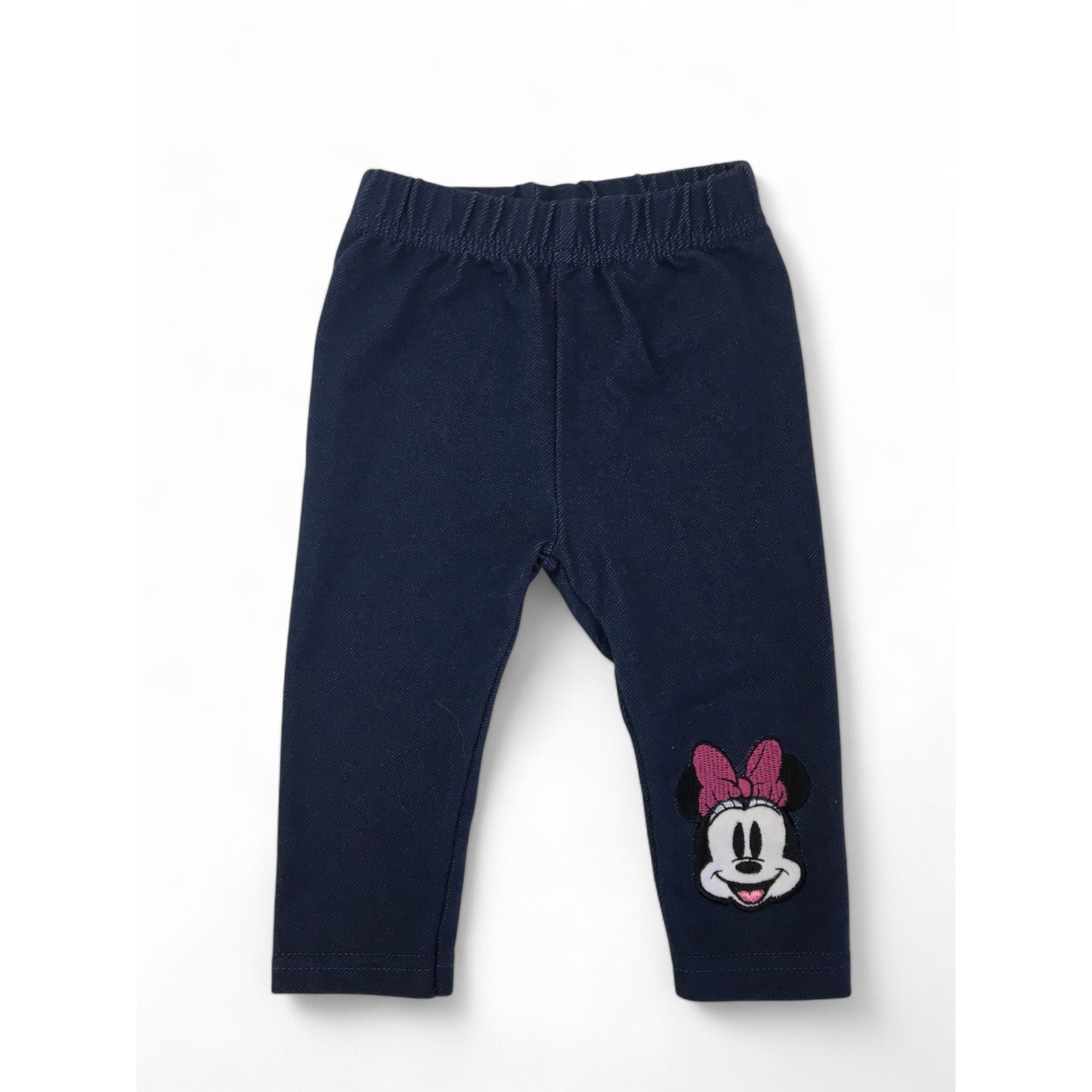 3-6M Navy Blue Minnie Mouse Jeggings - Disney
