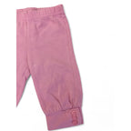 3-6M Pink Cuffed Button Detail Leggings - Monsoon