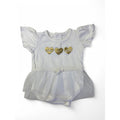 1-3M White Tulle "Merry & Bright" Romper - Woolworths