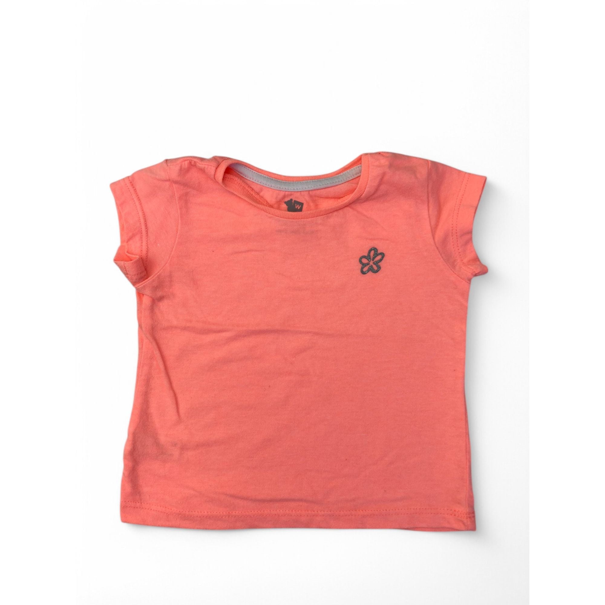 6-12M Orange Neon T Shirt - Woolworths
