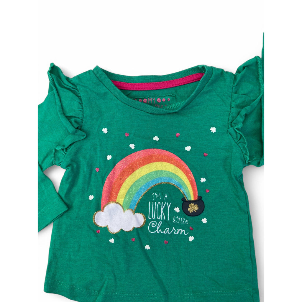 6-9M Green Pot O Gold T Shirt - Dunnes Stores