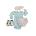0-6M Girls Summer 4-Piece Bundle