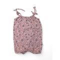 3-6M Light Pink Vine Romper - Pickalilly