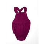 24M Magenta Cotton Pinafore Romper - Carter's