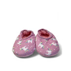 Size 7 - Pink Unicorn Non Slip Slippers