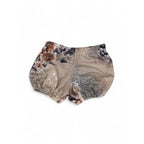0-3M Beige Rose Floral Drapey Bloomer