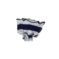 3-6M Navy Blue Stripe Paperbag Bloomer - Earthchild