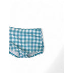 0-3M Blue & White Gingham Swim Bottoms - Cotton On