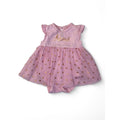 3-6M Light Pink & Rose Gold Tulle Romper - Woolworths