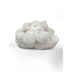 Size 7 - White Fleece Bunny Slippers