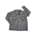 *NEW* 2Y Grey Pilot Flight Shirt Jacket - IndiKidual
