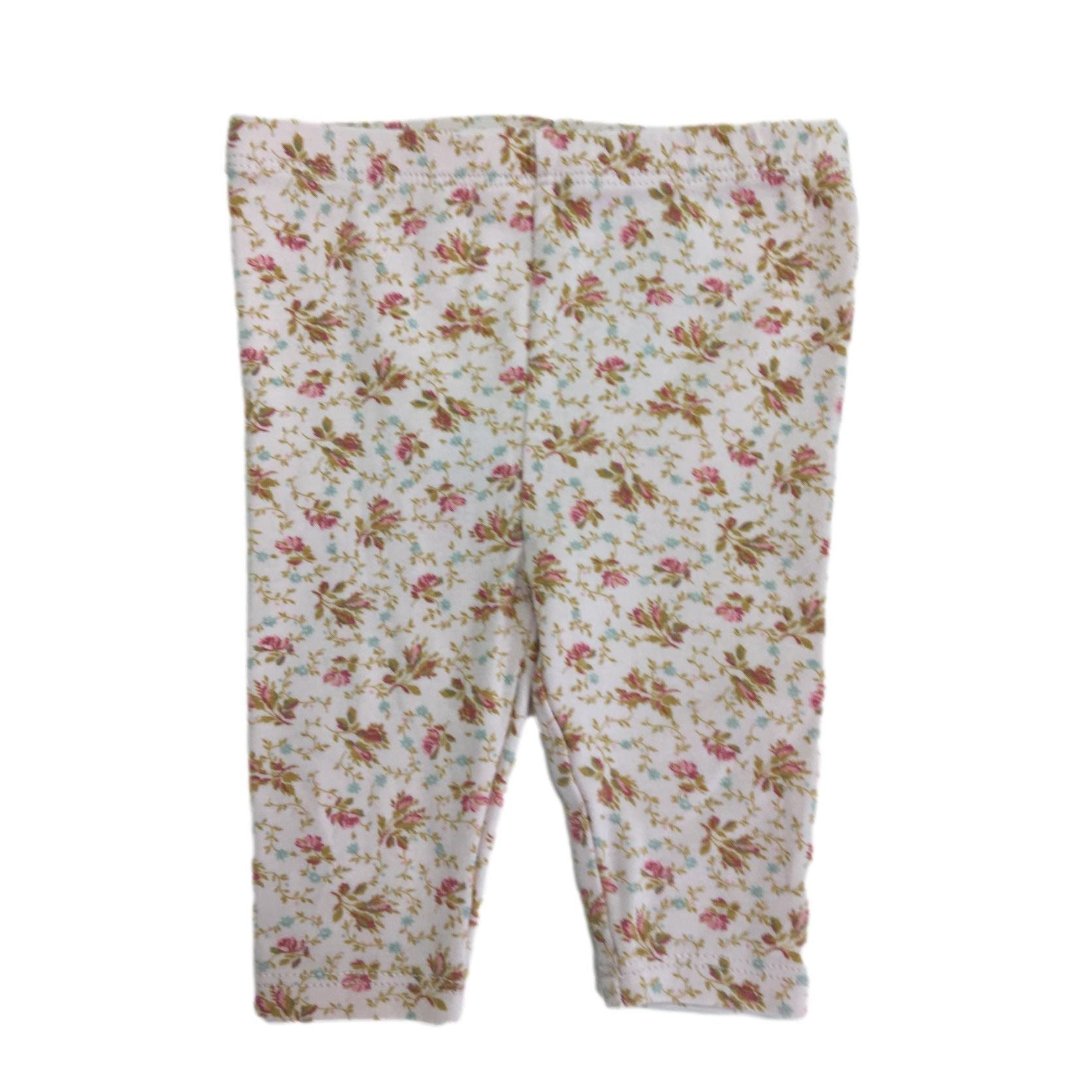 3M Light Pink Ditsy Floral Vine Leggings - Ralph Lauren