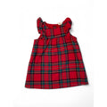 UK 4-6M Red Tartan Dress - H&M