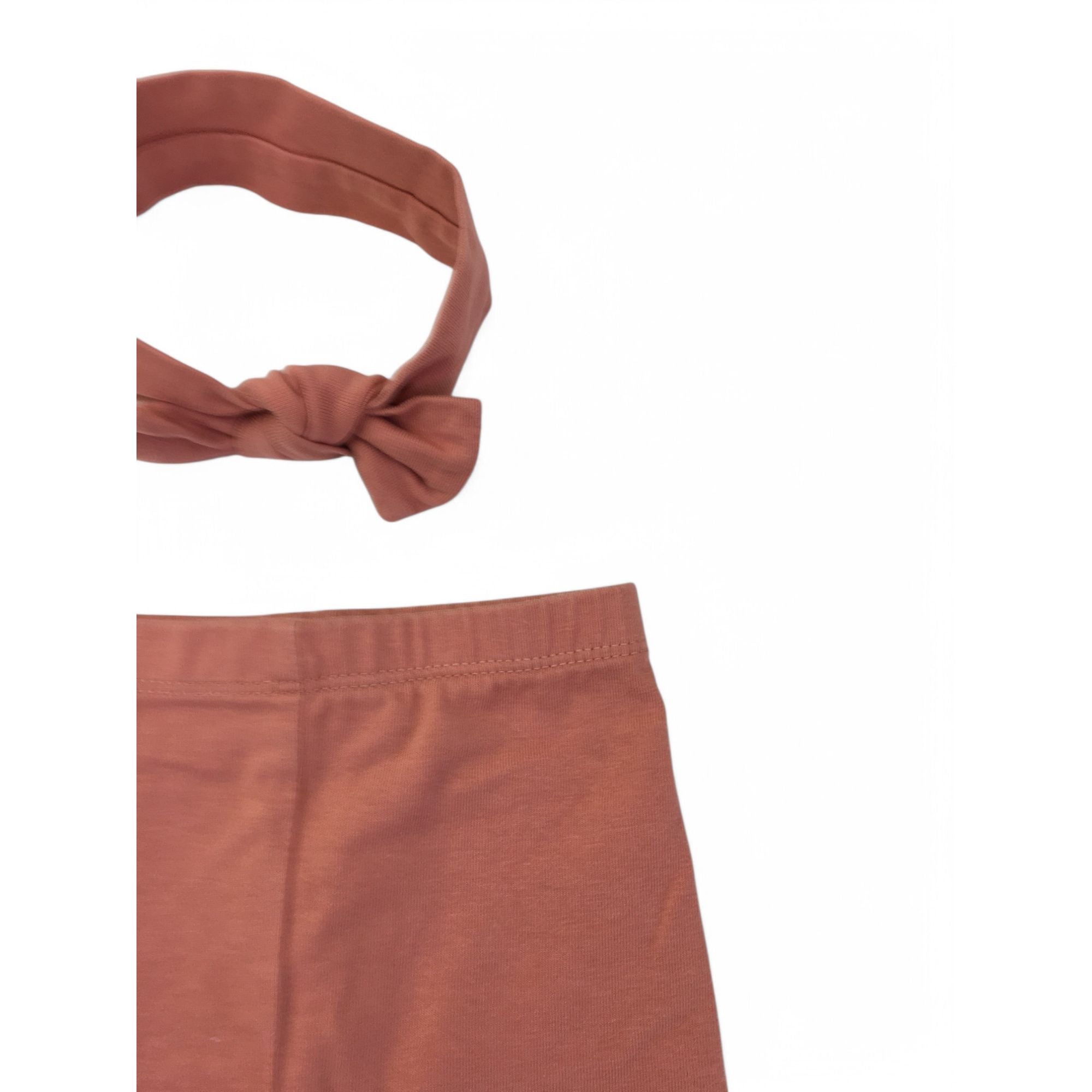 1-3M Coral Leggings & Headband - Woolworths