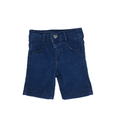 3-6M Blue Denim Shorts - Jet