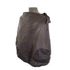 One Size - Taupe Apron Nursing Cover with Pocket- Baby Sense