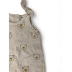 6-12M Beige Terry Bear Romper - Wilson + Frenchy