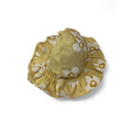 3-6M Yellow & White Floral Fabric Sun Hat - Woolworths