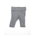 UK 1-2M Grey Melange Organic Cotton Leggings - H&M