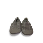 6-9M Grey Leather Slippers