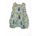 0-3M Light Yellow & Pastel Sleeveless Bunny Romper - Marks & Spencer