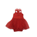 1-3M Red & Silver Glitter Tutu Bodysuit - Woolworths