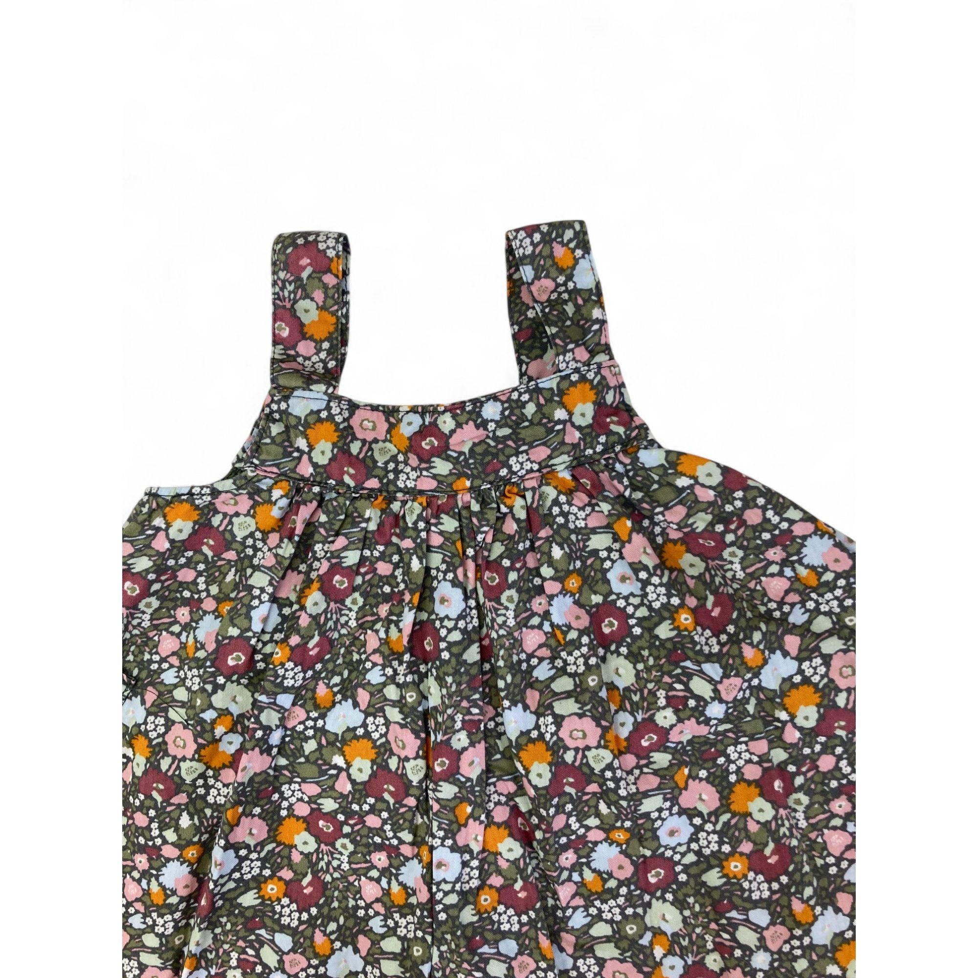 3-6M Muted Floral Strappy Dress -  Cotton On