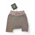 Newborn Light Pink & Navy Anchor Orik Shorts - Sticky Fudge