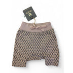 Newborn Light Pink & Navy Anchor Orik Shorts - Sticky Fudge