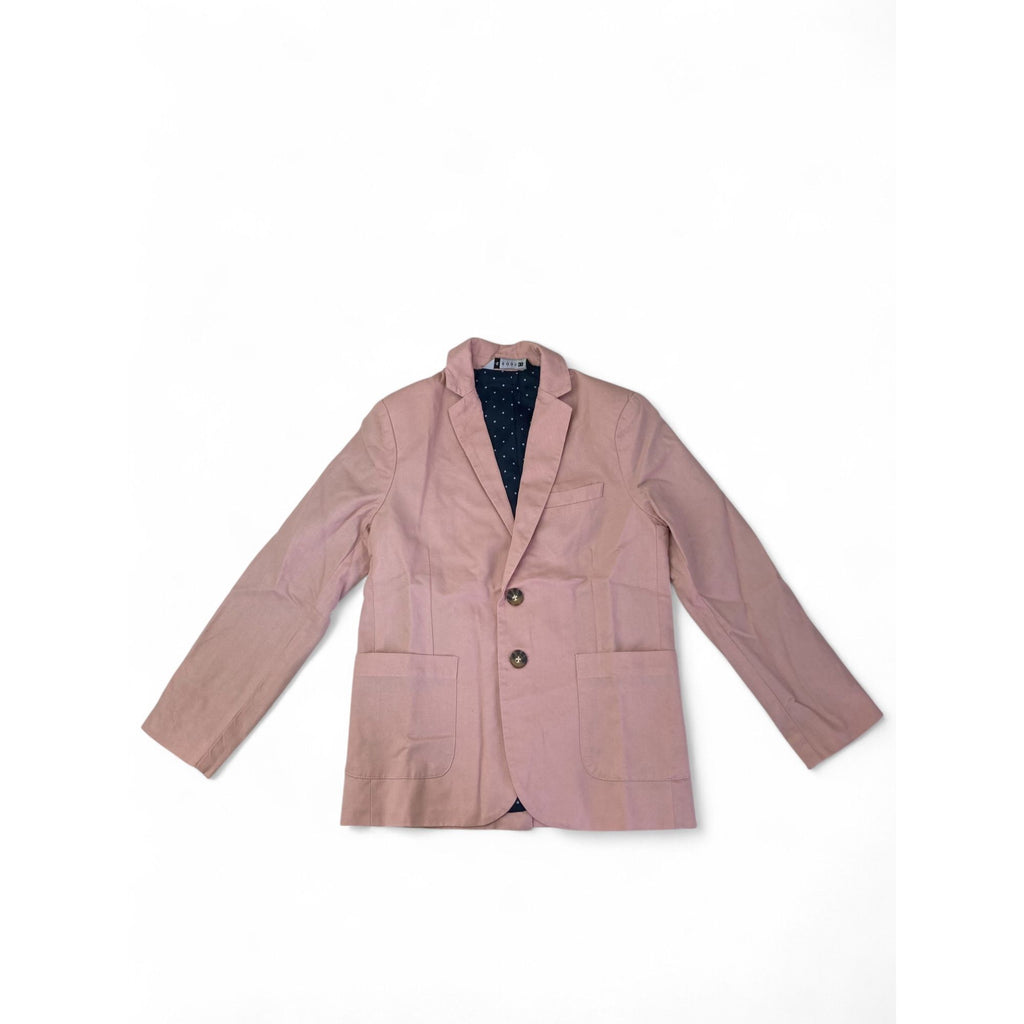 5-6Y Light PInk Soft Cotton Blazer - Soda Bloc