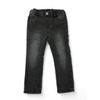 US 1.5-2Y Grey Heathered Denim Jeans - H&M