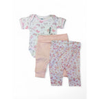 Newborn Pink & White Bodysuit & Leggings - Ackermans, Mr Price